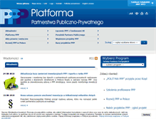 Tablet Screenshot of ppp.gov.pl